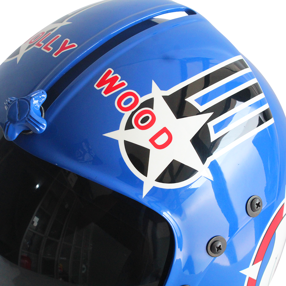 HGU-33 Top Gun Hollywood Flight Helmet Movie Prop - Image 7