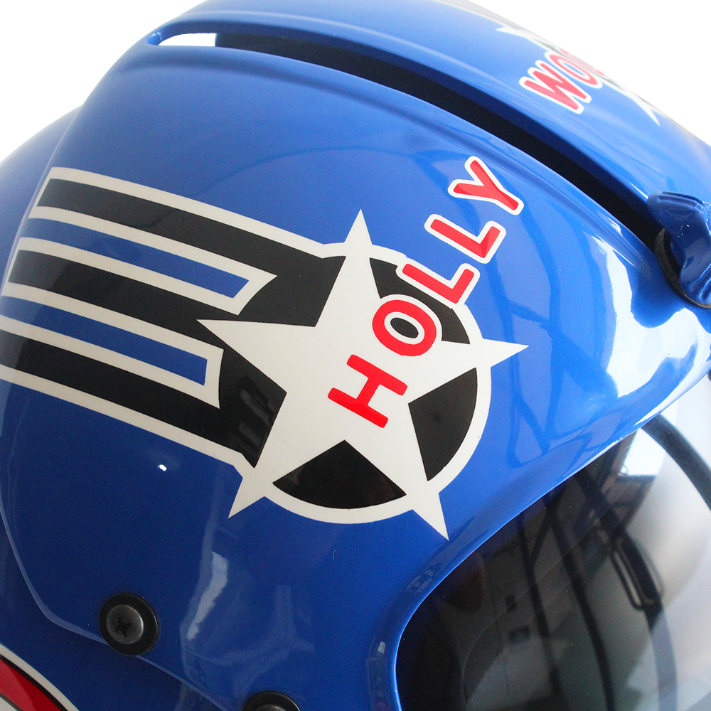 HGU-33 Top Gun Hollywood Flight Helmet Movie Prop - Image 11