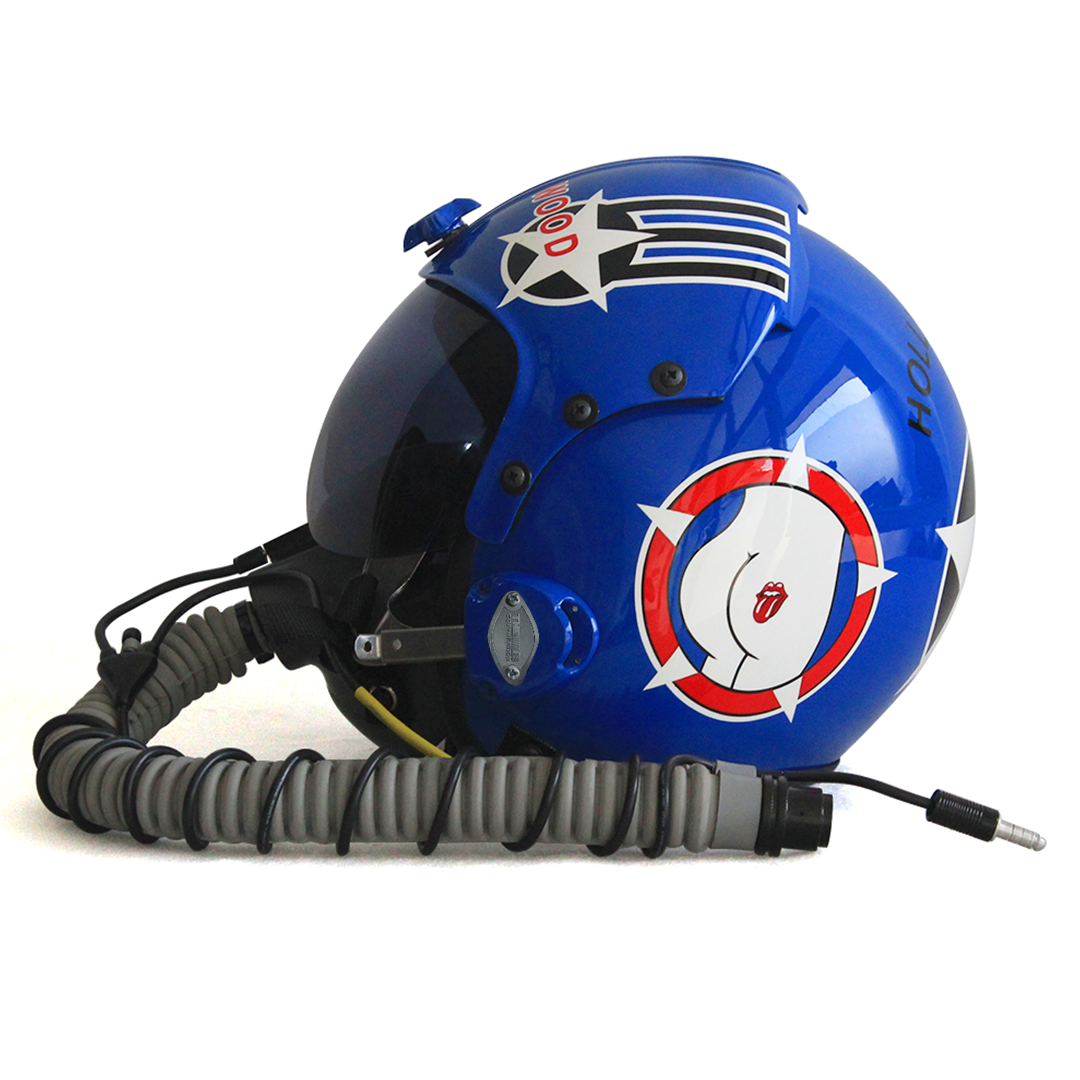 HGU-33 Top Gun Hollywood Flight Helmet Movie Prop - Image 4