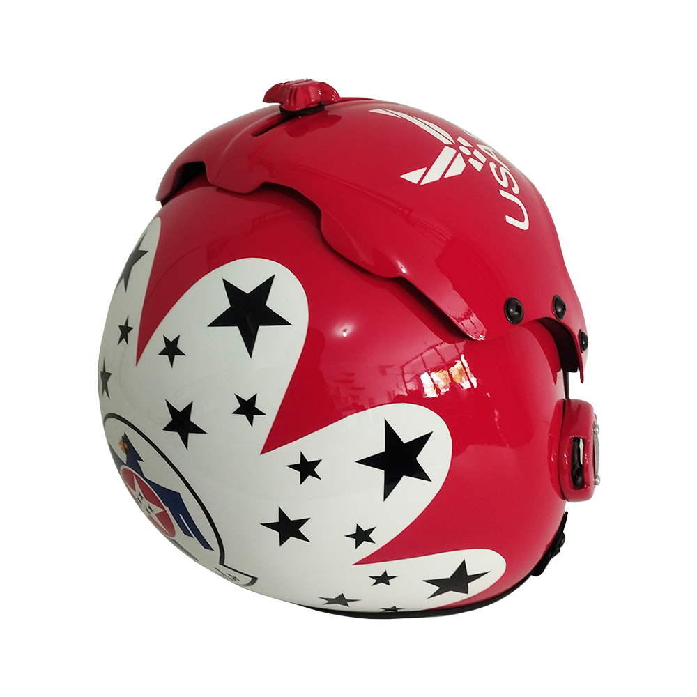 HGU-33 Thunderbirds Flight Helmet Movie Prop of USN United States Navy Pilot Aviator - Image 9