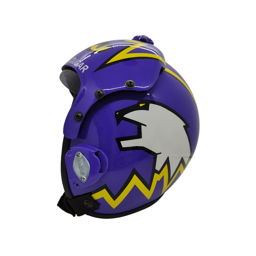 HGU-33 Top Gun Cougar Flight Helmet Movie Prop - Image 11