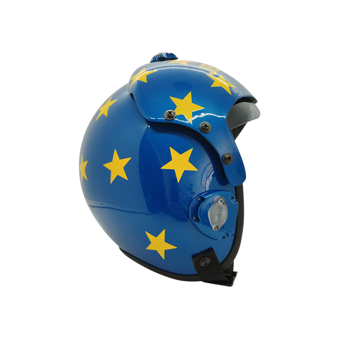 HGU-33 Top Gun Jester Flight Helmet Movie Prop - Image 6