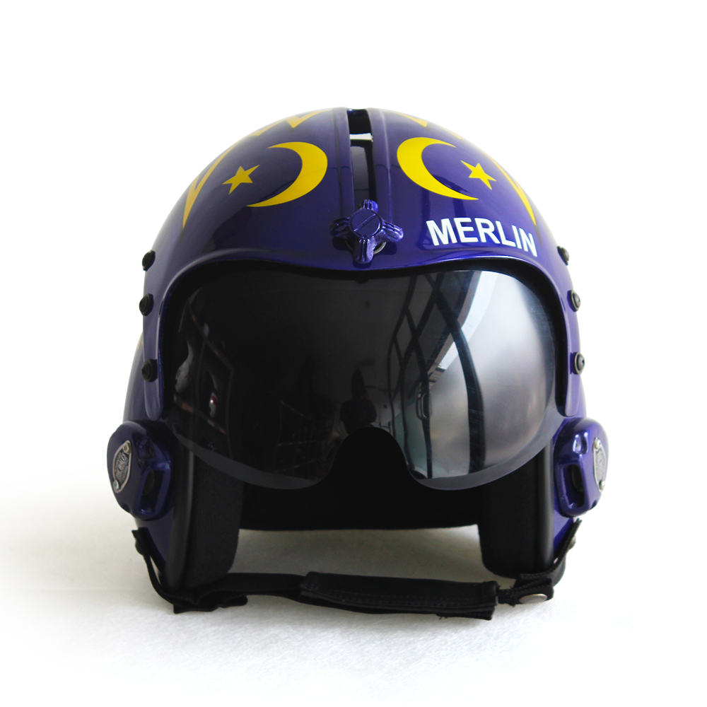 HGU-33 Top Gun Merlin V2 Flight Helmet Movie Prop - Image 2