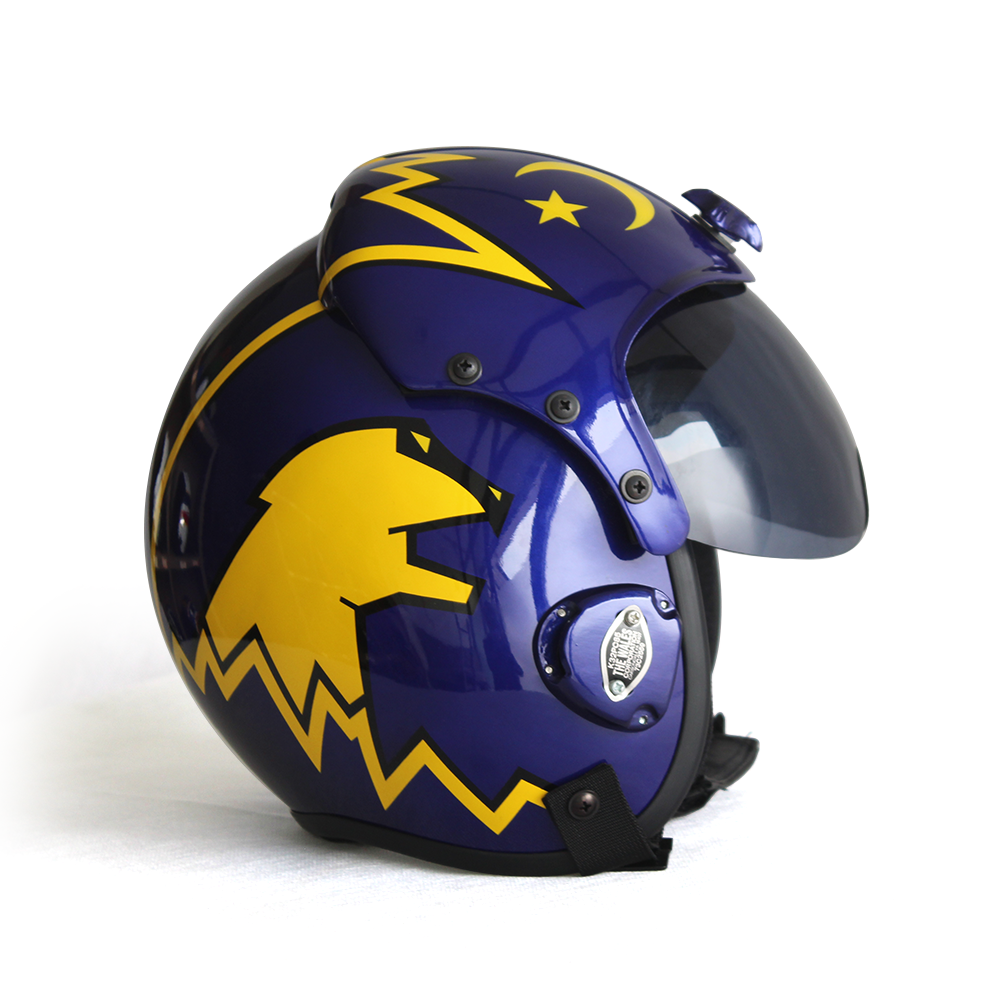 HGU-33 Top Gun Merlin V2 Flight Helmet Movie Prop - Image 5