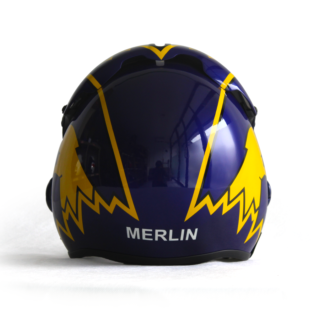 HGU-33 Top Gun Merlin V2 Flight Helmet Movie Prop - Image 6
