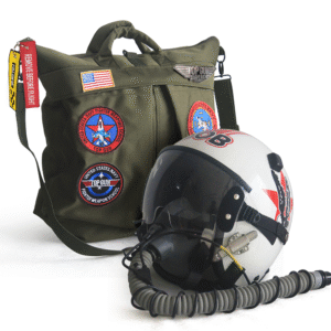 HGU-55 Top Gun 2 Maverick 2022: Bob Flight Helmet Movie Prop of USN Pilot Aviator