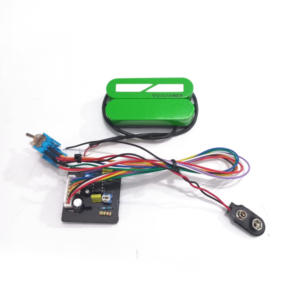 3 Mode Sustainiac Pickup Split for Electric Guitar EMG 81 Size - Green