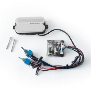 3 Mode Sustainer Pickup Kit for Electric Guitar EMG 81 Size - White