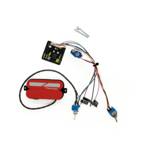 3 Mode Sustainer Pickup Kit for Electric Guitar EMG 81 Size - Red