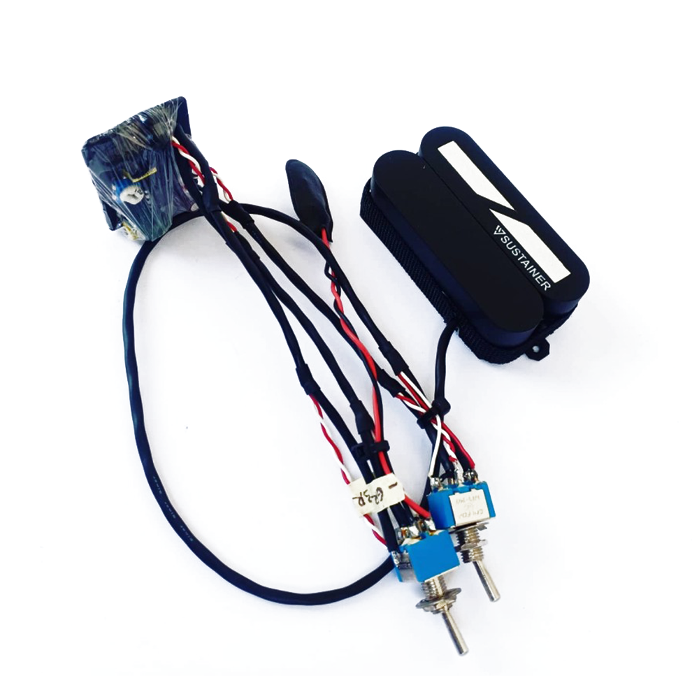 3 Mode Sustainer Pickup Kit for Electric Guitar EMG 81 Size - Black - Image 2